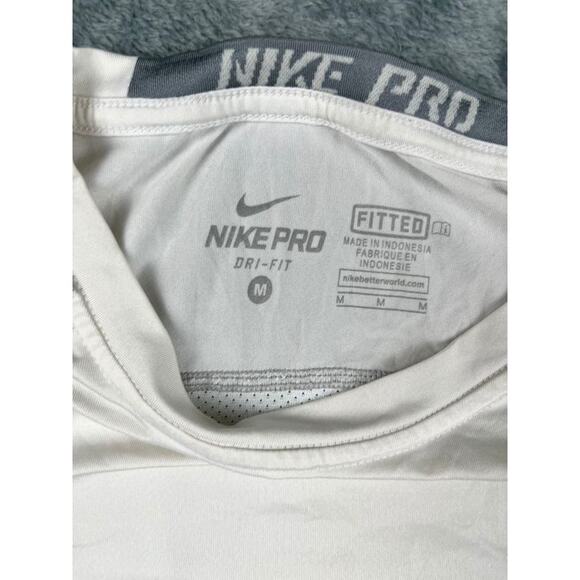 Nike Men’s Medium White DSU Trojans Dri-FIT Short Sleeve Top Good - Picture 5 of 9